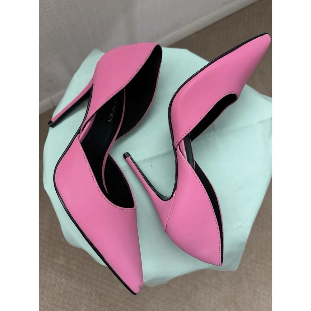 MARC FISHER Women's Carline Pink 4 1/2